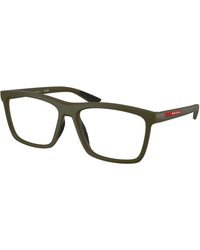Prada Linea Rossa - Ps 01Tv 15X1O1 Optical Frames Injected Transparent Pillow Normal - Lyst