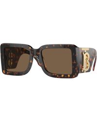 Burberry - Be4406U 300273 Sunglasses Acetate Squared Normal - Lyst