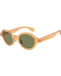 Giorgio Armani - Ar8205 60632A Sunglasses Acetate Round Normal - Lyst