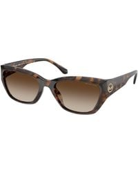 Michael Kors - Mk2242D Pearl River 300613 Sunglasses Injected Geometric Normal Shaded - Lyst
