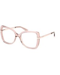 Guess - Gu50245 057 Optical Frames Acetate Butterfly Normal - Lyst