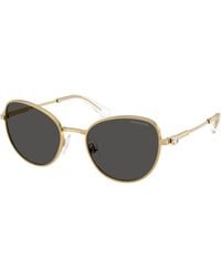 Swarovski - Sk7032 400487 Sunglasses Metal Round Normal - Lyst