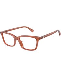 Emporio Armani - Ea3290U 6455 Optical Frames Acetate Transparent Cat Eye Normal - Lyst