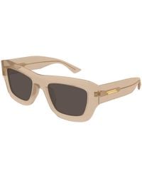 Bottega Veneta - Bv1357S 004 Sunglasses Acetate Squared - Lyst