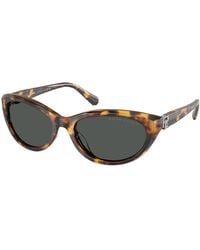Ralph Lauren - Rl8226U 513487 Sunglasses Acetate Round Normal - Lyst
