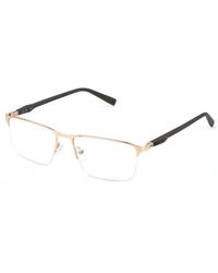Fila - Vfi877 300 Optical Frames Metal Squared - Lyst