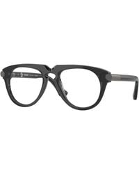 Burberry - Be2408U 4112 Optical Frames Acetate Transparent Pilot Normal - Lyst