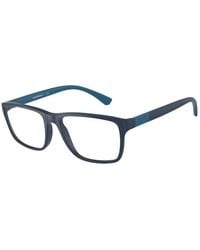 Emporio Armani - Ea3091 5088 Optical Frames Plastic Squared - Lyst