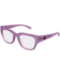 Gucci - Gg1785O 003 Optical Frames Injected Transparent Squared - Lyst