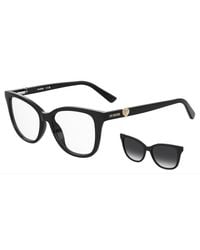 Moschino - Mol701/C 807/Wj Optical Frames Polyamide Squared Polarized Nuanced - Lyst