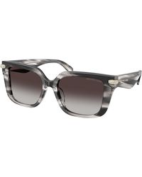 Michael Kors - Mk2275Bu Santo Domingo 40348G Sunglasses Acetate Squared Normal - Lyst