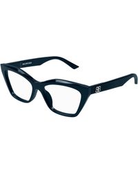 Balenciaga - Bb0342O 009 Optical Frames Acetate Transparent Cat Eye - Lyst