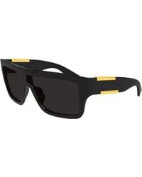 Bottega Veneta - Bv1451S 001 Sunglasses Bio-Injected Geometric - Lyst
