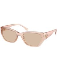 Michael Kors - Mk2242D Pearl River 344993 Sunglasses Injected Geometric Normal - Lyst
