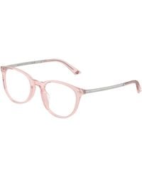 Jimmy Choo - Jc3055D 5034 Optical Frames Acetate Transparent Pantos Normal - Lyst