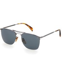David Beckham - Db 1001/S Kj1/Ir Sunglasses Metal Squared Normal - Lyst