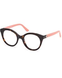 Guess - Gu50396 52 Optical Frames Acetate Round Normal - Lyst