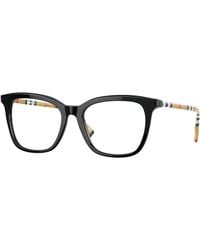 Burberry - Be2390 3853 Optical Frames Acetate Transparent Squared Normal - Lyst