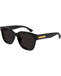 Bottega Veneta - Bv1461Sk 001 Sunglasses Acetate Squared - Lyst