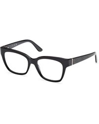 Guess - Gu50233 001 Optical Frames Acetate Squared Normal - Lyst