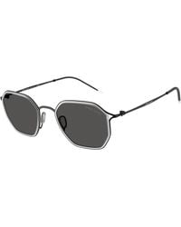 Giorgio Armani - Ar6188 300187 Sunglasses Metal Squared Normal - Lyst