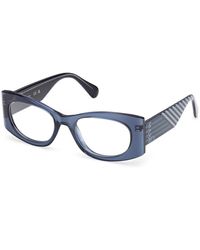 MAX&Co. - Mo5184 090 Optical Frames Injected Geometric Normal - Lyst