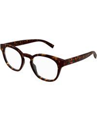 Gucci - Gg1859O 005 Optical Frames Injected Transparent Round - Lyst