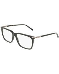 Ferragamo - Sf3037 001 Optical Frames Acetate Squared Normal - Lyst