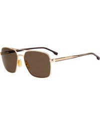 BOSS - Boss 1045/S/It 000/70 Sunglasses Metal Squared Normal - Lyst