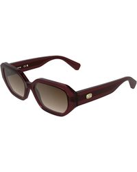 Lacoste - L6091S 601 Sunglasses Bio-Injected Squared Normal - Lyst