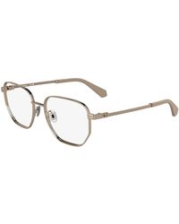 Calvin Klein - Ckj25203 770 Optical Frames Metal Squared Normal - Lyst