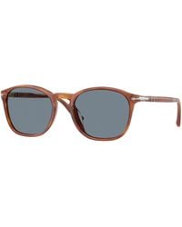 Persol - Po3007Sx 96/56 Sunglasses Acetate Squared Normal - Lyst