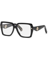 Philipp Plein - Vpp192 Plein Muse 700 Optical Frames Acetate Squared - Lyst