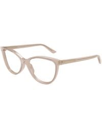 Bottega Veneta - Bv1313O 013 Optical Frames Acetate Transparent Cat Eye - Lyst