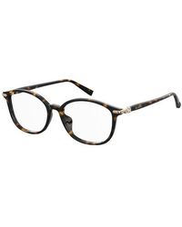 Max Mara - Mm 1403/F 086 Optical Frames Outlet Plastic Round - Lyst