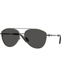 Burberry - Be3157 131687 Sunglasses Metal Pilot Normal - Lyst