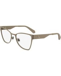 Calvin Klein - Ckj24210 671 Optical Frames Metal Butterfly Normal - Lyst