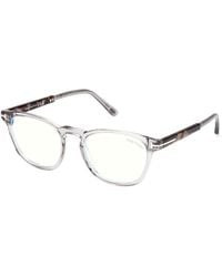 Tom Ford - Ft5890-B 020 Optical Frames Acetate Round Normal - Lyst