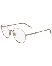 Longchamp - Lo2166 727 Optical Frames Metal Squared Normal - Lyst