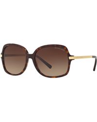 Michael Kors - Mk2024 Adrianna Ii Round-frame Sunglasses - Lyst