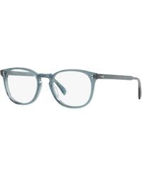 Oliver Peoples - Ov5298U Finley Esq. (U) 1617 Optical Frames Acetate Transparent Round Normal - Lyst