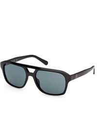 Guess - Gu00364 01V Sunglasses Injected Pilot Normal - Lyst