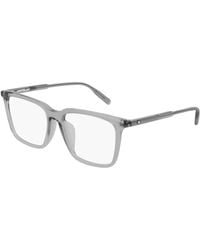 Montblanc - Mb0011Oa 004 Optical Frames Acetate Transparent Squared - Lyst