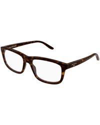 Balenciaga - Bb0438O 002 Optical Frames Acetate Transparent Squared - Lyst