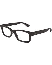 Gucci - Gg1717O 004 Optical Frames Injected Transparent Squared - Lyst
