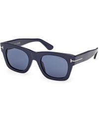 Tom Ford - Ft1314 Emma-02 90V Sunglasses Acetate Squared Normal - Lyst