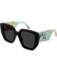 Gucci - Gg0956S 011 Sunglasses Acetate Squared - Lyst