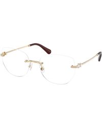 Swarovski - Sk1035D 4013 Optical Frames Metal Round Normal - Lyst