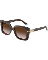 Tiffany & Co. - Tf4199 80153B Sunglasses Acetate Butterfly Normal Shaded - Lyst