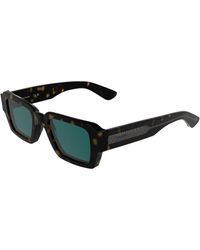 Calvin Klein - Ck25538S 235 Sunglasses Acetate Petrolium Squared Normal - Lyst